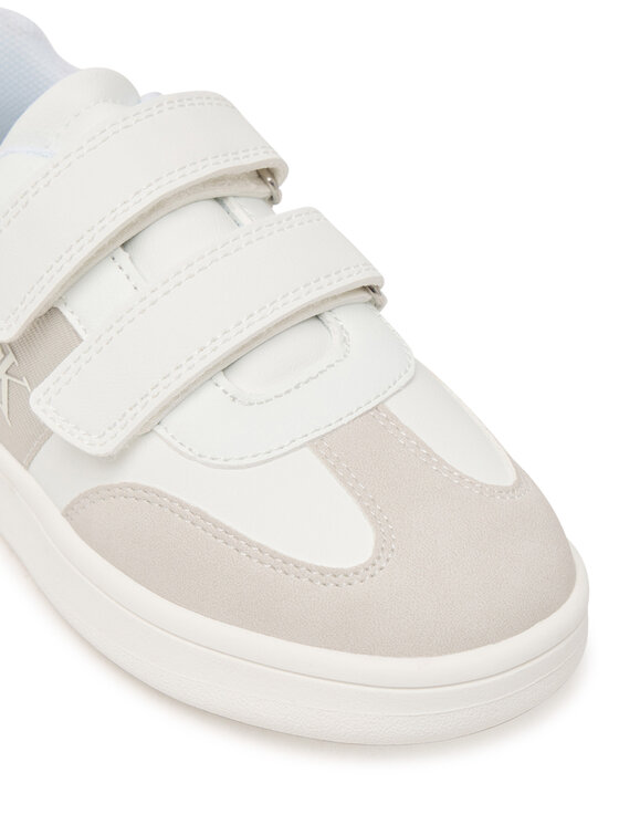 Calvin Klein Calvin Klein Tossud Low Cut Velcro V1X9-83277-1269 S Valge