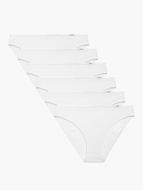 Atlantic Atlantic Figi klasyczne flat elastic sport Biały