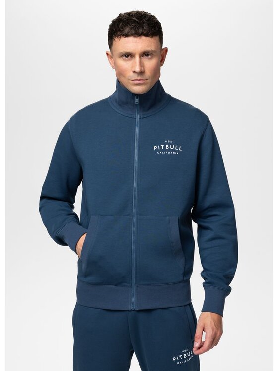 PITBULL PITBULL Bluza SAMPSON Niebieski Regular Fit