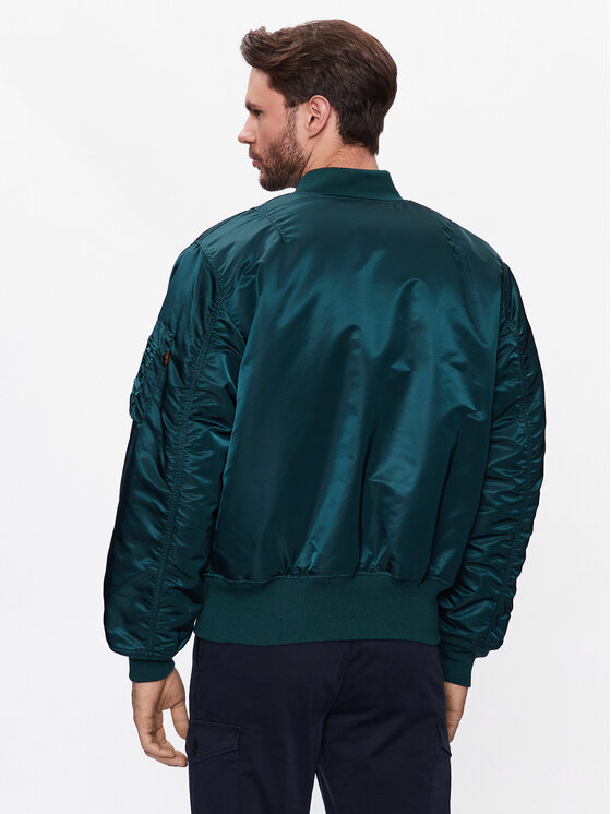 Alpha Industries Alpha Industries Kurtka bomber MA-1 100101 Granatowy Oversize