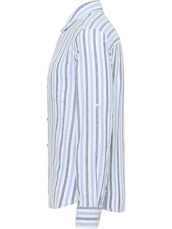 Mustang Mustang Camicia Style Rawlins Blu Slim Fit