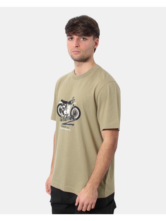 Barbour International Barbour International T-shirt 9977102991626 Verde Regular Fit