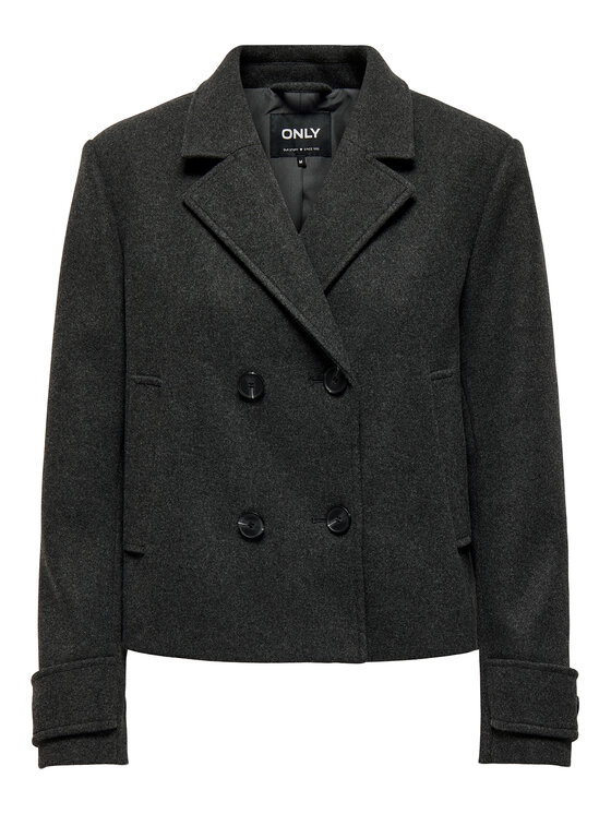 ONLY ONLY Преходно яке Freja 15320983 Сив Regular Fit