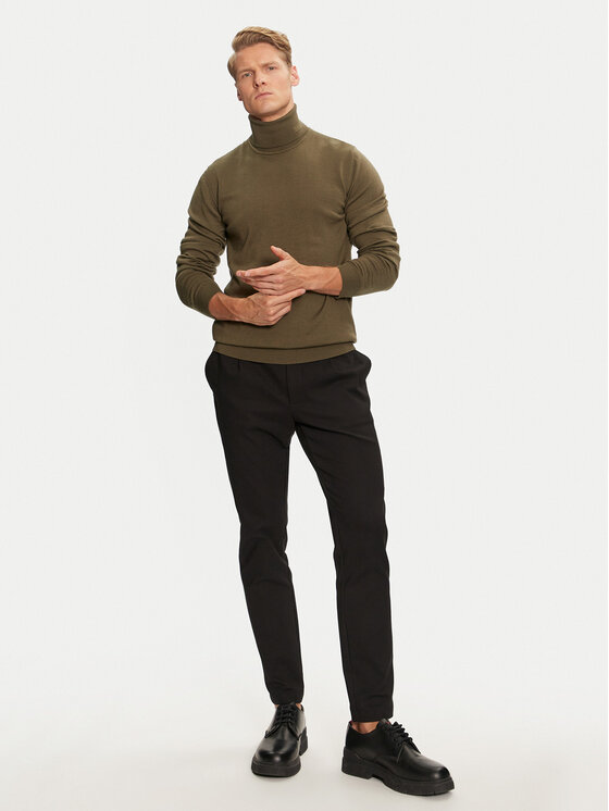 HUGO HUGO Golf San Thomas-M 50474174 Khaki Slim Fit
