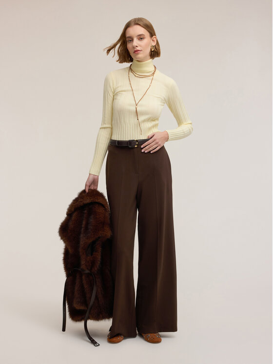 Motivi Motivi Cardigan M447W003545N018 Giallo Slim Fit