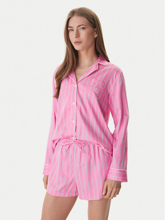 LAUREN RALPH LAUREN Pijama ILN12489 Roz Regular Fit