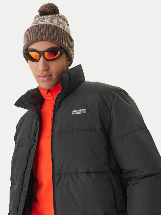 Element Element Kurtka przejściowa Classic Puffer ELYJK00287 Czarny Regular Fit