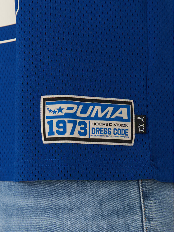 Puma Puma Majica Dress Code Football 630254 Modra Relaxed Fit
