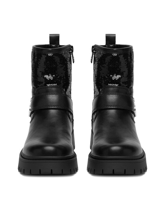 Juicy Couture Juicy Couture Īsie zābaki EO-CS6590-02 Melns