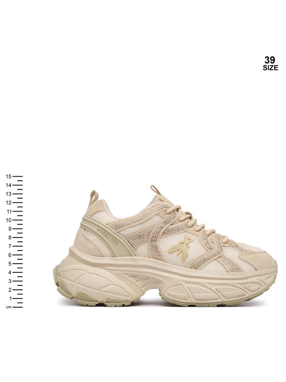 Patrizia Pepe Patrizia Pepe Sneakersy PJ422.02 Beżowy