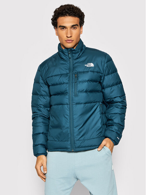 giubbotto north face blu
