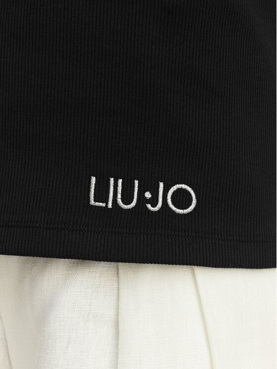 Liu Jo Beachwear Liu Jo Beachwear Topiņš VA6122 J4822 Melns Regular Fit