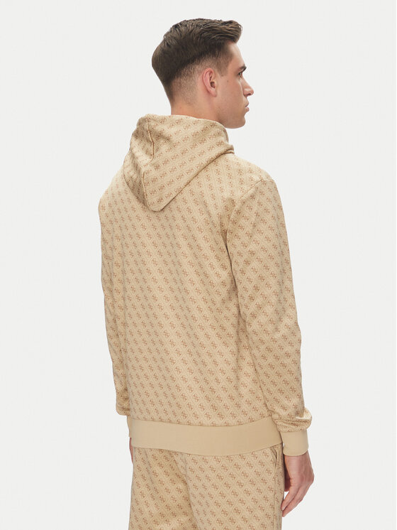 Guess Guess Majica dugih rukava New Korbin Z4BQ30 FL04Q Bež Regular Fit