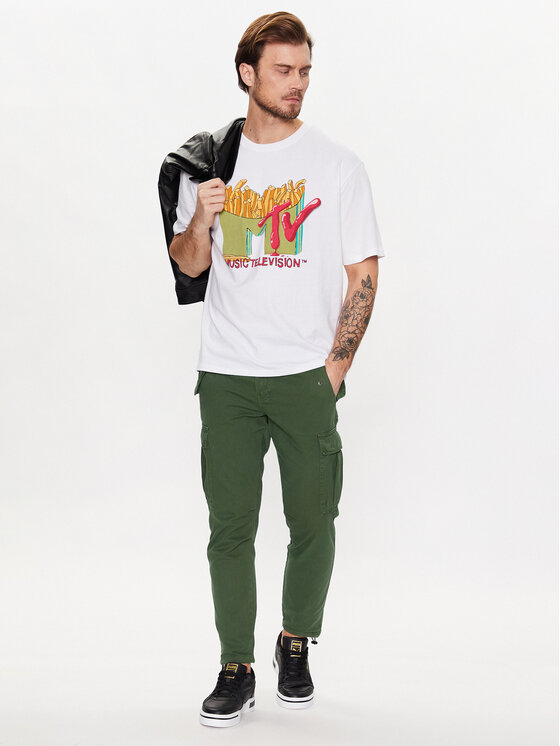 T-shirt Corey 221089 Bianco Boxy Fit