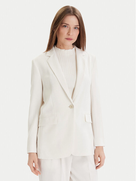 BOSS Boss Suknjič Jocaluah 50490053 Écru Regular Fit