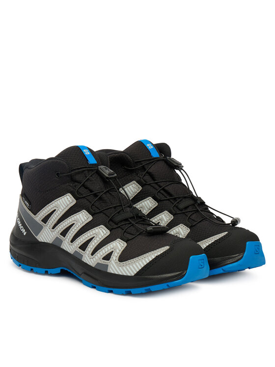 Salomon Salomon Παπούτσια πεζοπορίας Xa Pro V8 Mid Waterproof L47729800 Μαύρο