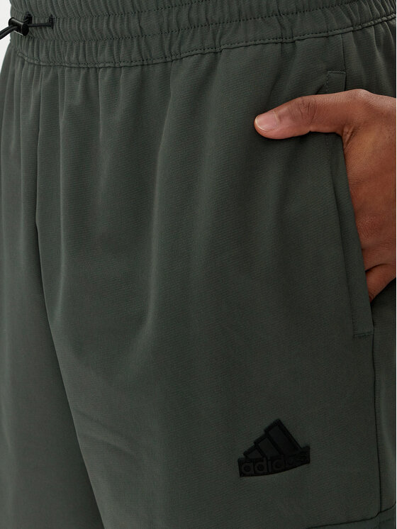adidas adidas Donji dio trenerke City Escape Premium IN3699 Zelena Regular Fit