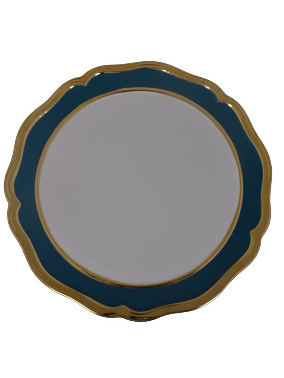 MIAhome MIAhome Patera ceramiczna 28x28x12 cm KETO Niebieski