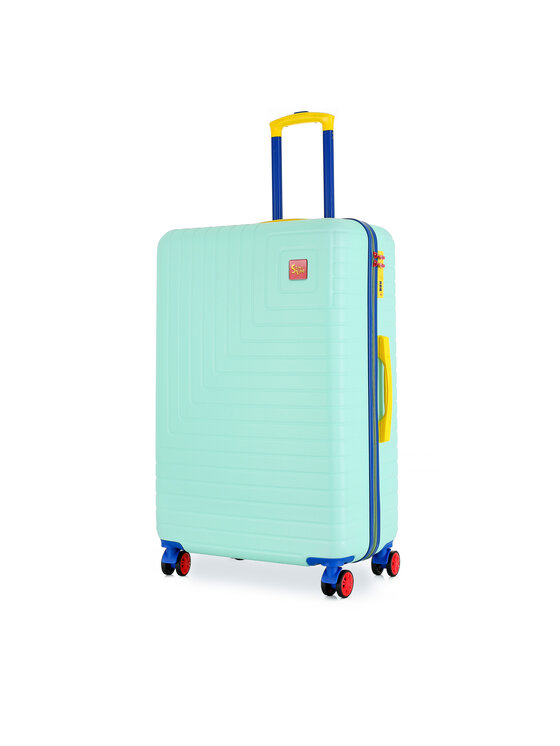 Semi Line Semi Line Valigia grande T5942-3 Verde