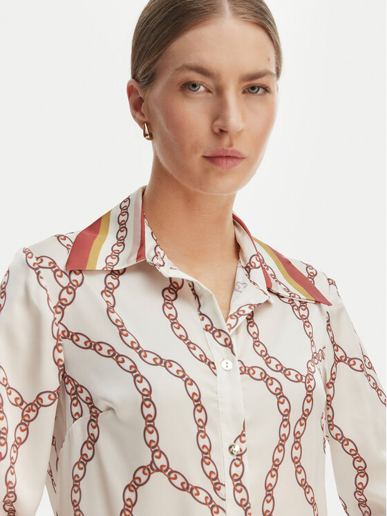 Rinascimento Rinascimento Hemd CFC0128009003 Écru Regular Fit