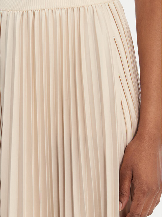 MAX&Co. MAX&Co. Πλισέ φούστα 2616771013200 Μπεζ Regular Fit