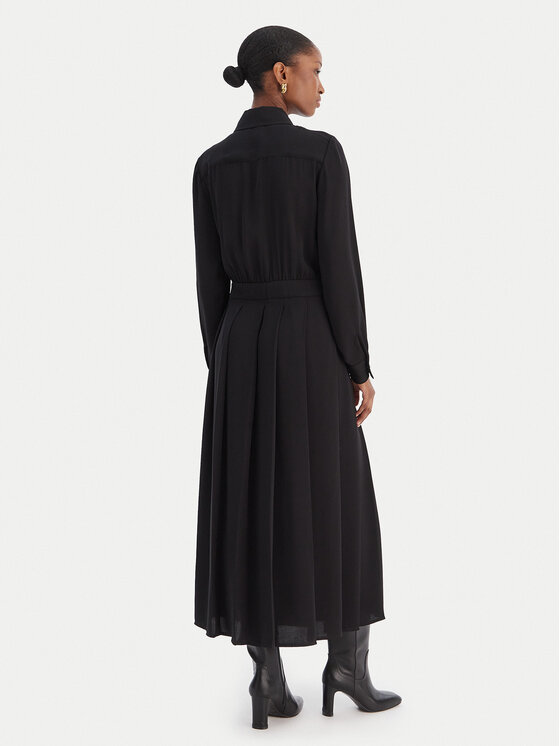 Liu Jo Liu Jo Hemdkleid MF5145 T4241 Schwarz Regular Fit