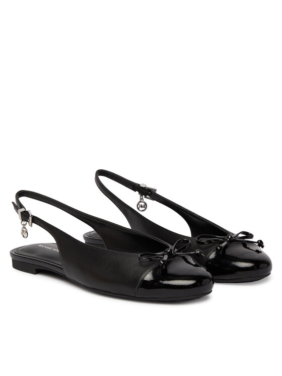 MICHAEL Michael Kors MICHAEL Michael Kors Μπαλαρίνες Piper Sling 40S6PIFP2L Μαύρο