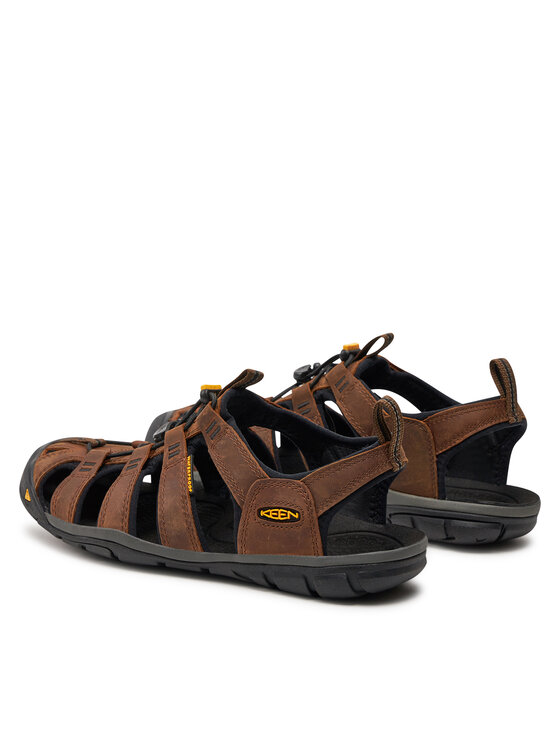 Keen Keen Sandały Clearwater Cnx Leather 1013106 Brązowy