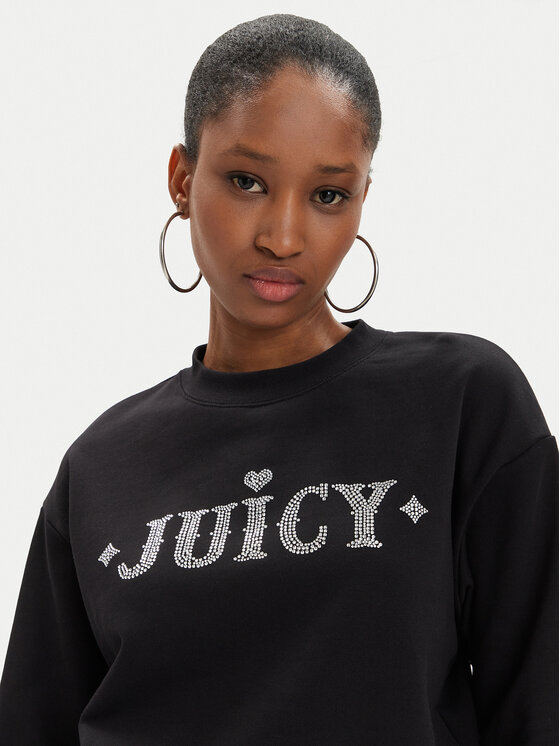 Juicy Couture Sweatshirt Cristabelle Rodeo JCBAS223824 Schwarz Regular Fit Modivo