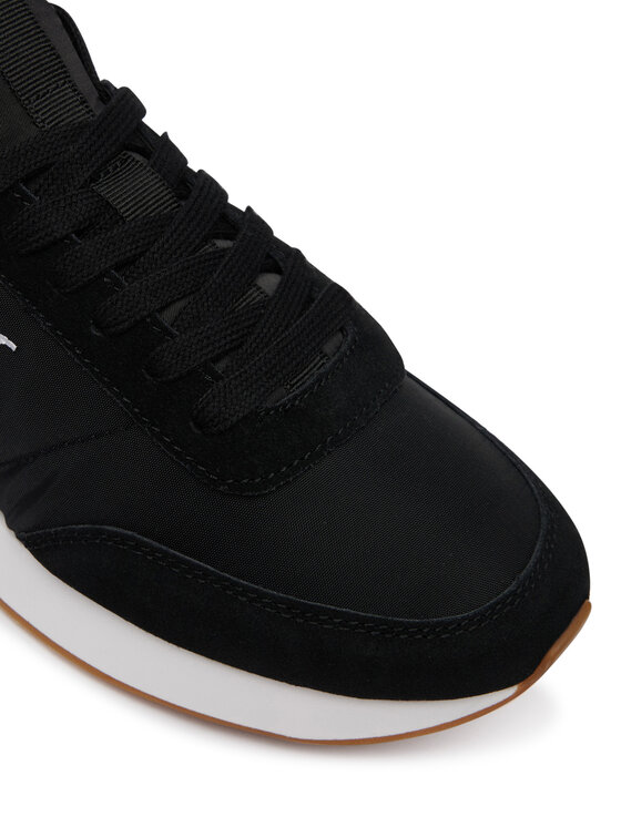 Calvin Klein Jeans Calvin Klein Jeans Сникърси Retro Runner Lace Up Sock YW0YW02060 Черен