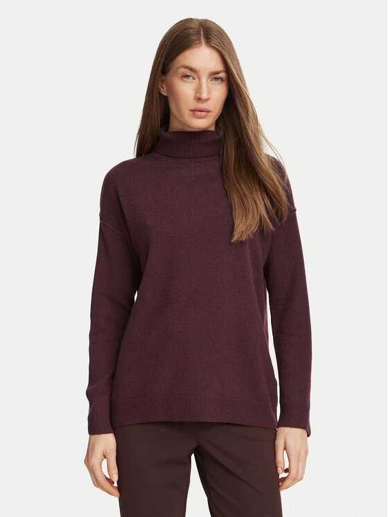 Marella Marella Džemper 2625366262200 Tamnocrvena Regular Fit