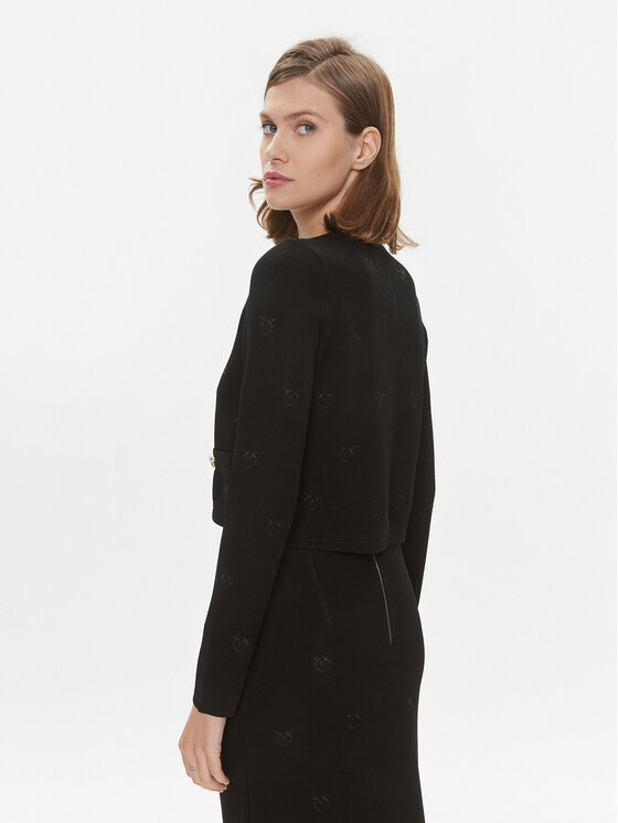 PINKO Pinko Kardigan Orca 101903 A16F Czarny Regular Fit