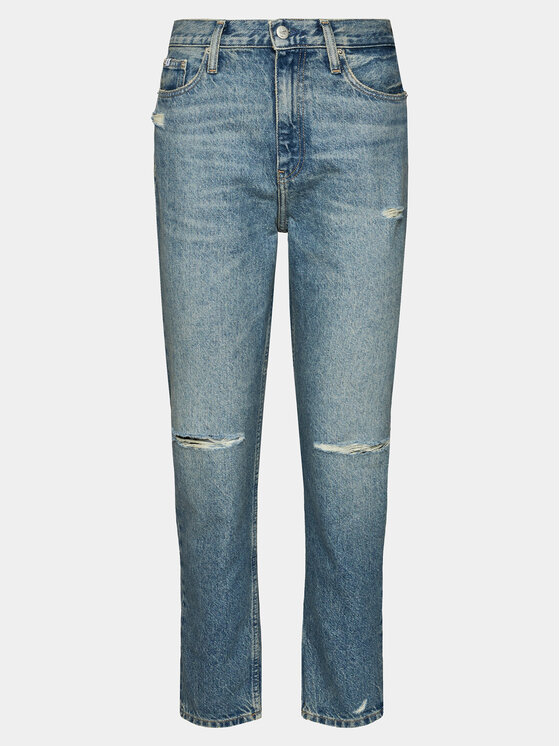 Calvin Klein Jeans Jeans Mom Jean J20J222148 Blu scuro Mom