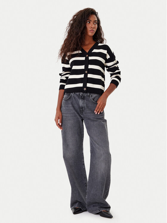 Vero Moda Vero Moda Kardigán Saba 10331794 Čierna Regular Fit