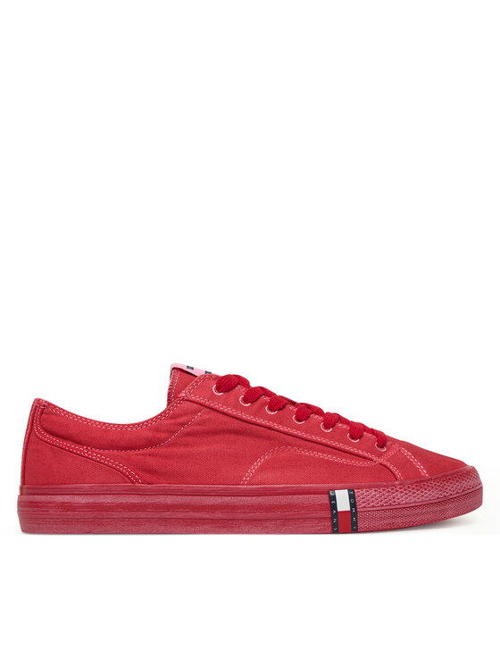Tommy Jeans Teniși Archive Vulc. Y2K Washed Canvas EM0EM01720 Roșu