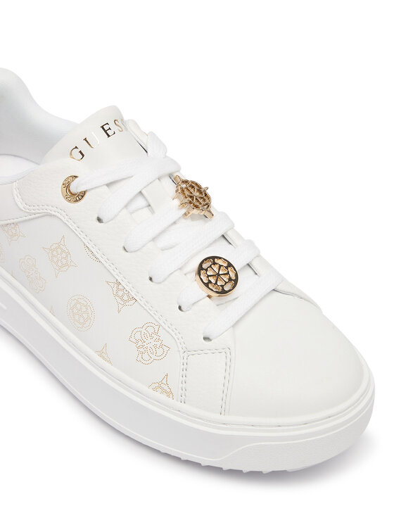 Guess Guess Sneakersy FLFDUE ELE12 Bílá