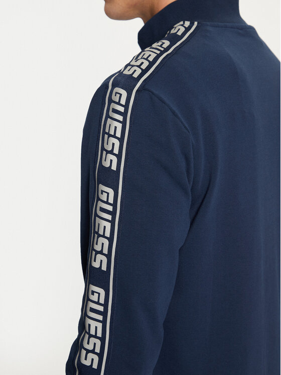 Guess Guess Bluza Z2YQ12 K6ZS1 Granatowy Regular Fit