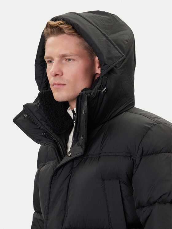 BOSS BOSS Wintermantel Omont 50543617 Schwarz Oversize