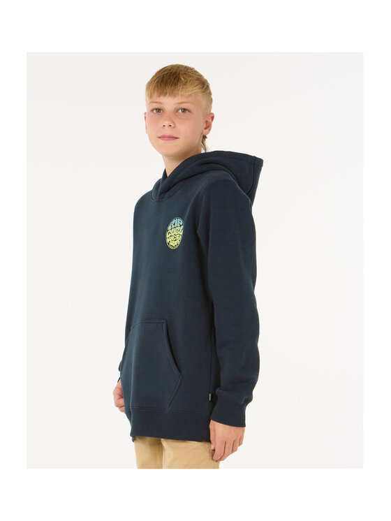 Rip Curl Rip Curl Bluza Wetsuit Icon Hood-Kid Granatowy Standard Fit