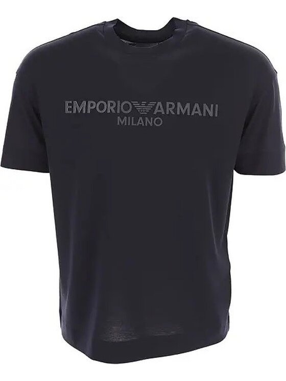 Emporio Armani Emporio Armani Tričko 3R1TDF 1JUVZ Tmavomodrá Regular Fit
