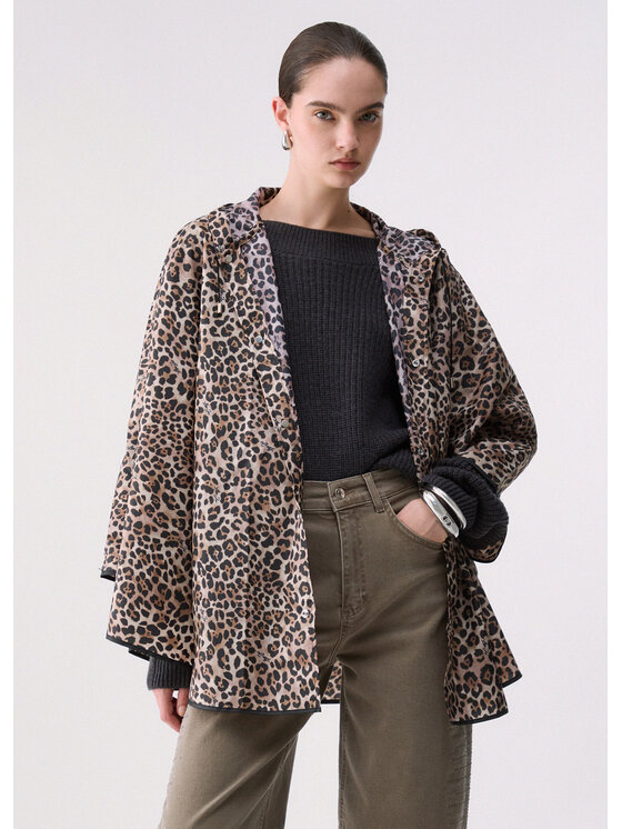 Liu Jo Liu Jo Poncho 2XX017T0300S19E1 Marrone Regular Fit