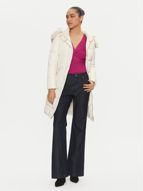 Artigli Artigli Zimska jakna ACPM000300 Krem Regular Fit