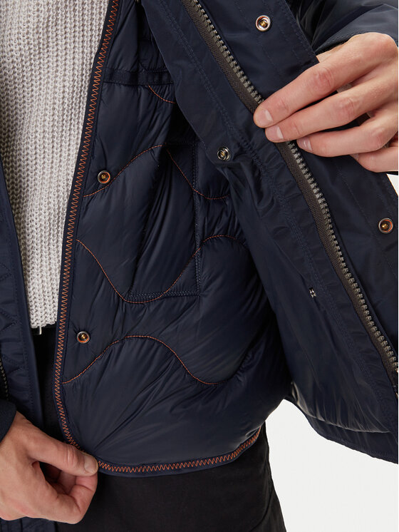 Parajumpers Parajumpers Kurtka puchowa Right Hand 25WMPMJKMA03 Granatowy Regular Fit