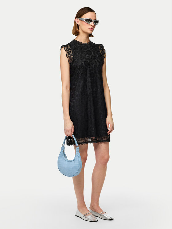 Pieces Pieces Sukienka codzienna Olline 17146419 Czarny Regular Fit