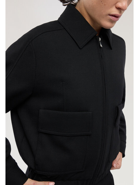 Trussardi Trussardi Cappotto invernale R120A000739N033 Nero Regular Fit