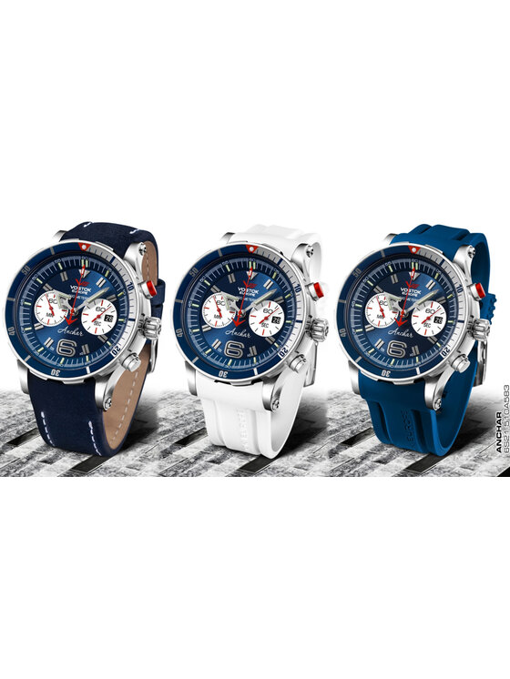 Vostok Europe Vostok Europe Zegarek 6S21-510A583SW Biały