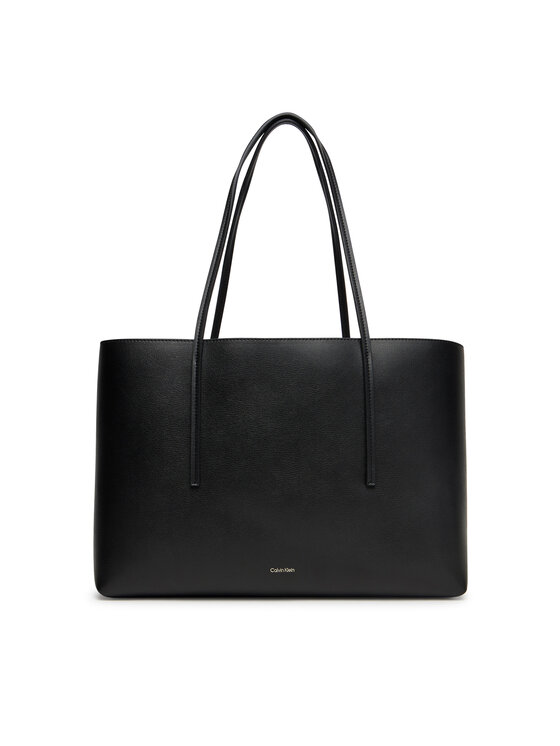 Calvin Klein Calvin Klein Táska Foil Logo Tote W/Pouch LV04F3274G Fekete