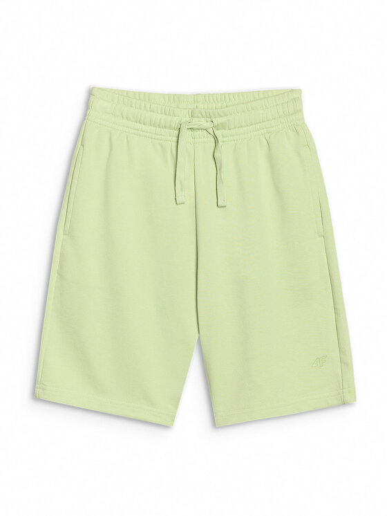 4F 4F Szorty sportowe TSHOM685 Zielony Oversize