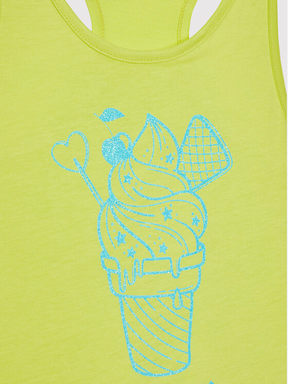 United Colors Of Benetton United Colors Of Benetton Top 3096CH00G Žuta Regular Fit