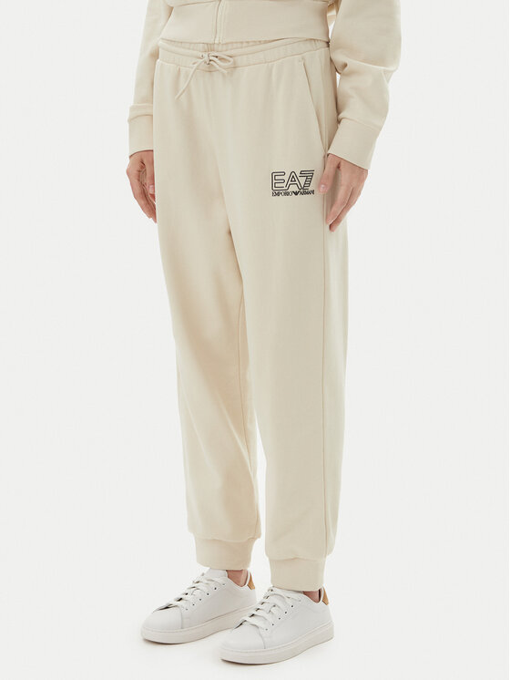 EA7 Emporio Armani EA7 Emporio Armani Trenirka 7W000110 AF12473 U1079 Bež Loose Fit